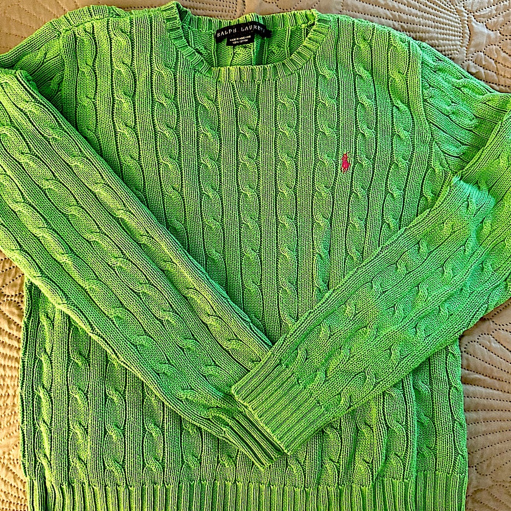 Ralph Lauren Green Sweater
